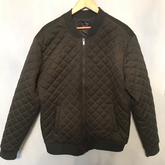 Zara Green Men’s Bomber Jacket